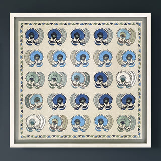 Maya Framed Textile Print