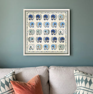 Maya Framed Textile Print