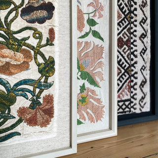 Florence Framed Embroidery Print