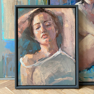 Ivy Framed Canvas Print