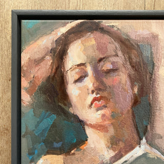 Ivy Framed Canvas Print