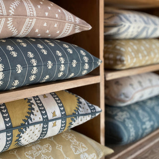 Mallary Rectangular Stripe - Slate Green