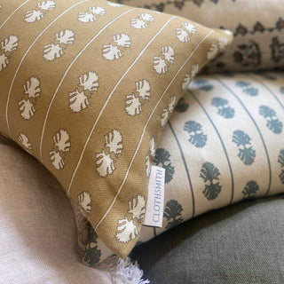 Mallary Rectangular Stripe - Hay Yellow