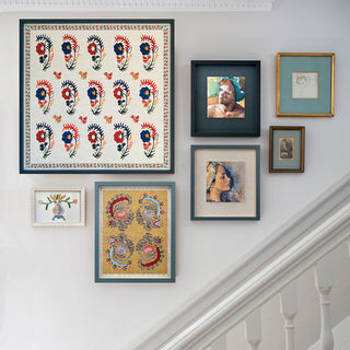 Meg Framed Textile Print