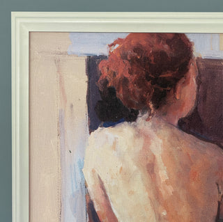 Nude I Framed Canvas Print