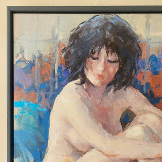 Nude II Framed Canvas Print