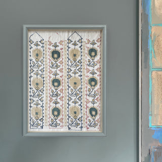 Oren Framed Embroidery Print