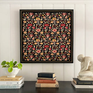 Peggotty Framed Textile Print