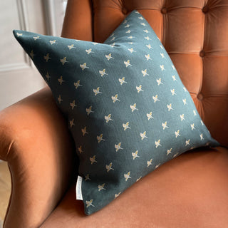 Purley Square Cushion - Slate Green