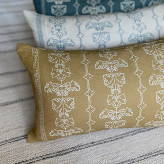 Quill Rectangular Cushion - Hay Yellow