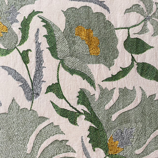 Suzani Framed Embroidery Print - Blue