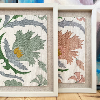 Suzani Artwork Small - Blue II