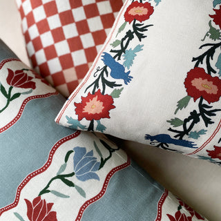 Eden Lumbar Cushion - Red