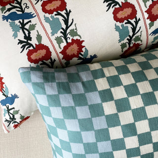 Dixie Small Lumbar Cushion - Green