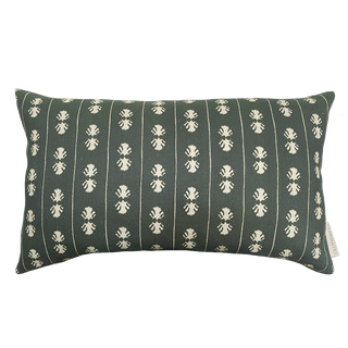 Mallary Rectangular Stripe - Slate Green