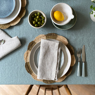 Natural Linen Napkin - 50 x 50cm, pack of 2