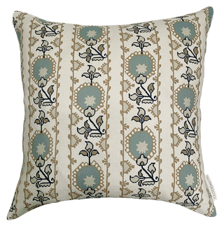 Oren Square Cushion - Blue