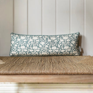 Peggy Small Lumbar Cushion - Green