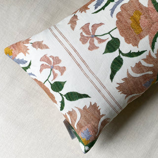 Suzani Lumbar Cushion - Pink