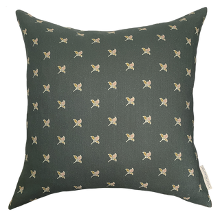 Purley Square Cushion - Slate Green